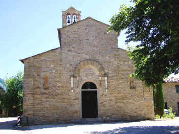 Chiesa di Sant'Angolo a Metelliano Cortona
